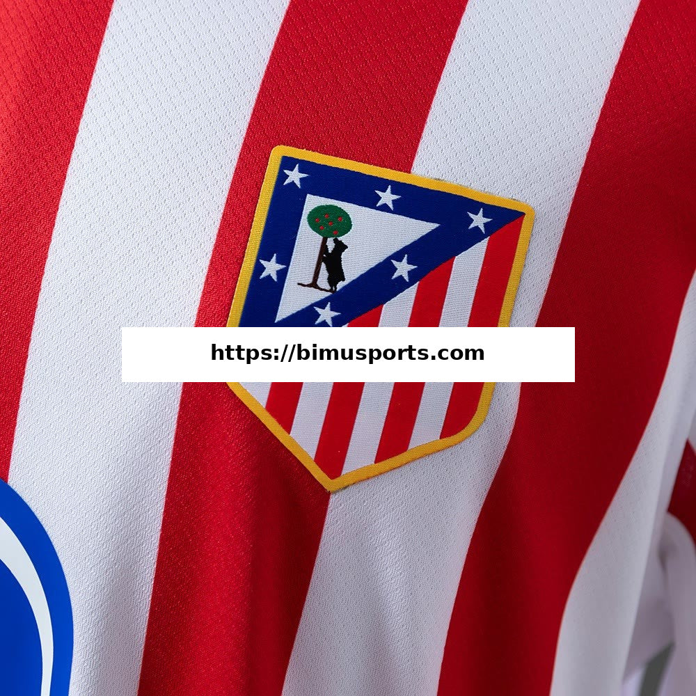 Camisola Atletico Madrid 25/26 Principal Long-sleeved