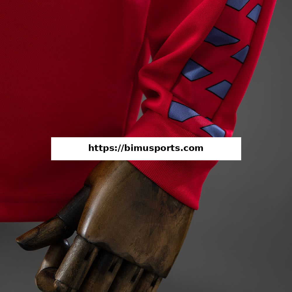 Camisola Osasuna 1983 Principal Retro de Manga Comprida