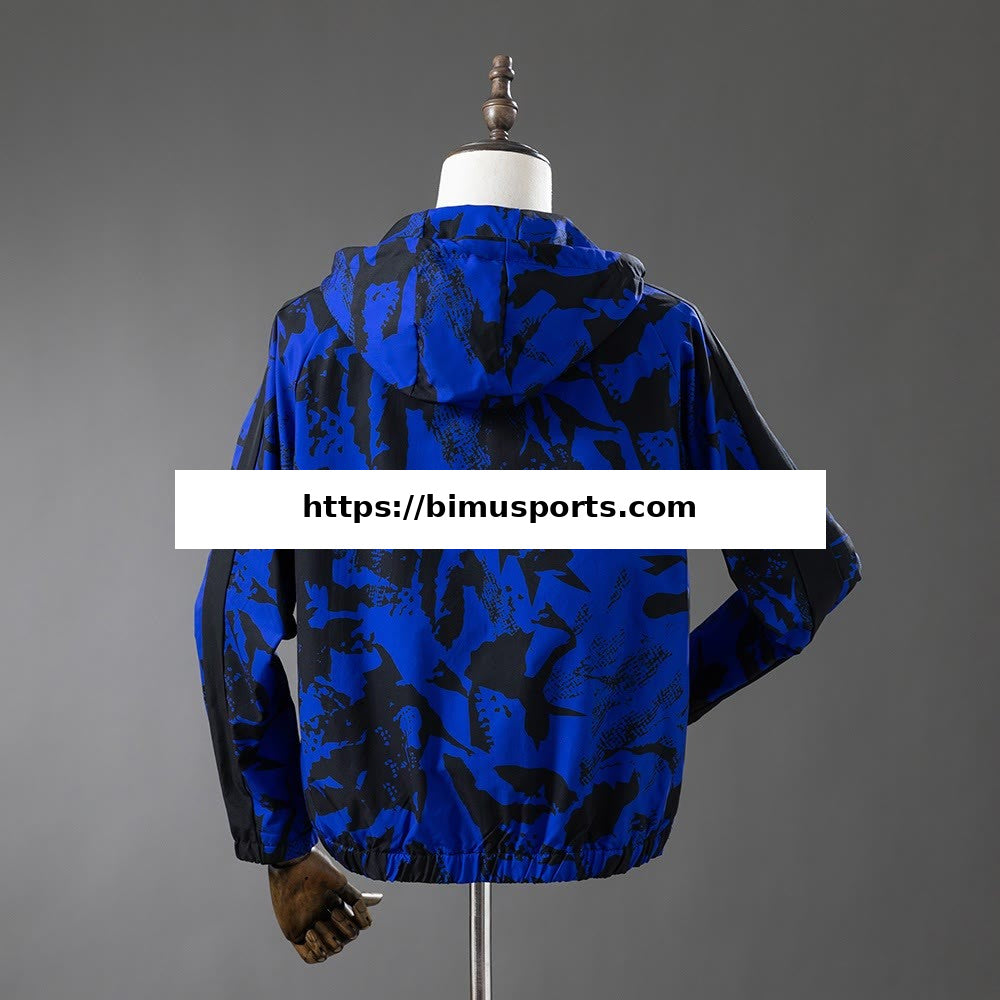 Camisola Barcelona 2026 Corta-vento - Azul
