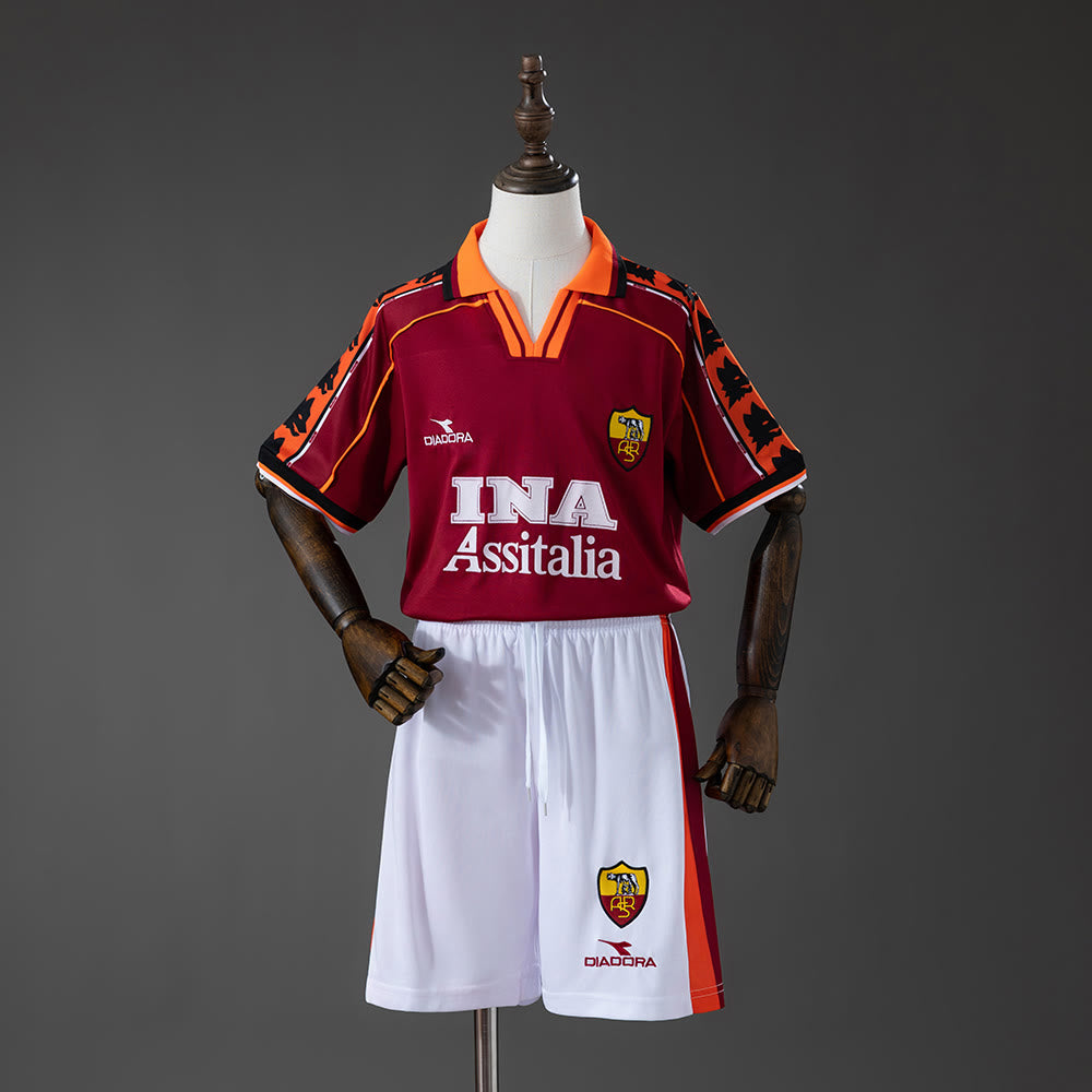 Mini-equipamento Roma 98/99 Principal Retro Infantil
