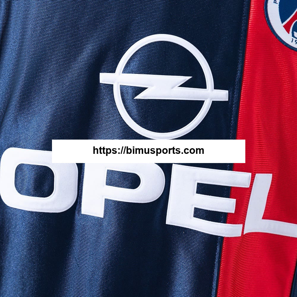 Camisola PSG 01/02 Principal Manga Longa Retro