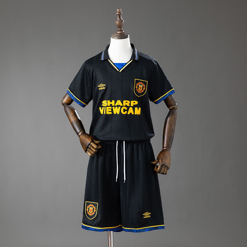 Camisola M-U 93/94 Alternativo Retro Kids Equipamento