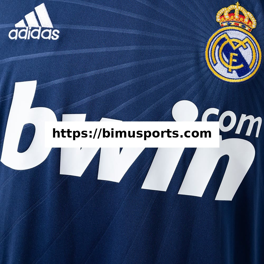 Camisola Real Madrid 10/11 Alternativa Manga Comprida Retro