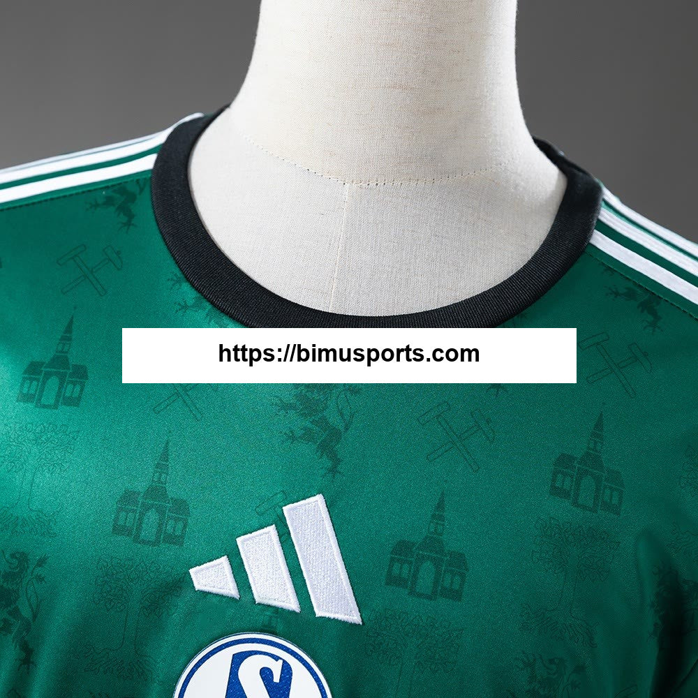 Camisola Schalke 04 25/26 Edição Comemorativa Verde