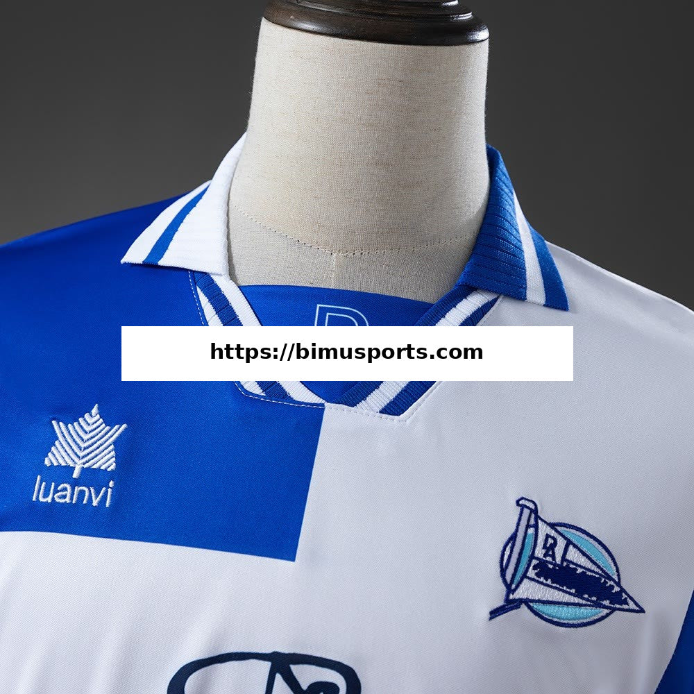 Camisola Deportivo Alavés 00/01 Principal Retro