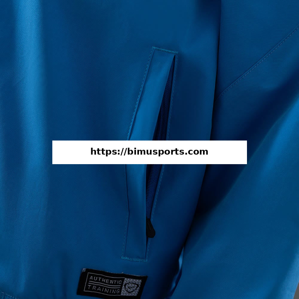 Camisola Barcelona 15/16 Corta-vento - Azul