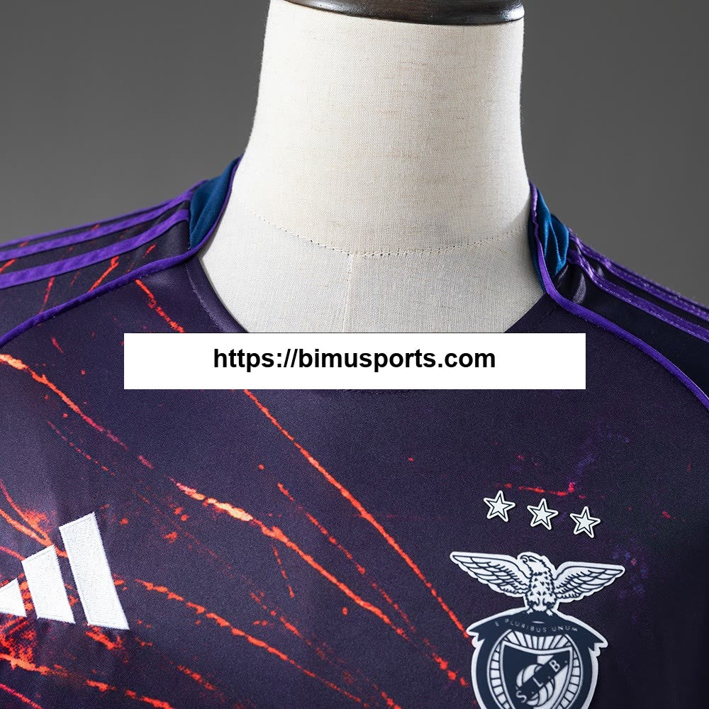 Camisola Benfica 25/26 quarta terceira visitante