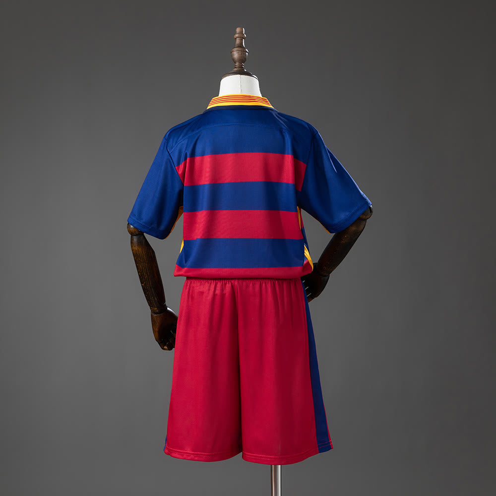 Camisola Barcelona 15/16 Principal Equipamento Infantil Retro