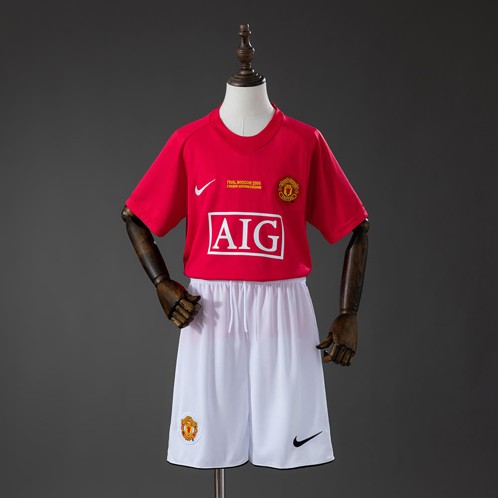 Camisola M-U 07/08 Principal Retro Kids Equipamento