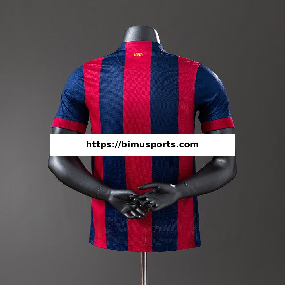 Camisola Barcelona 14/15 Principal Retro Versão de Jogador S-3