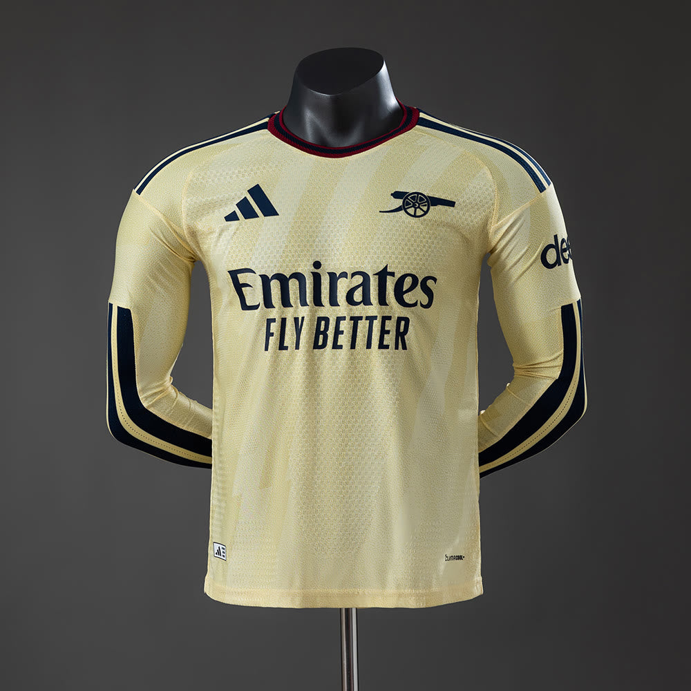Camisola Arsenal 26/27 Terceiro jogador Alternativo de Principal, versão de manga comprida