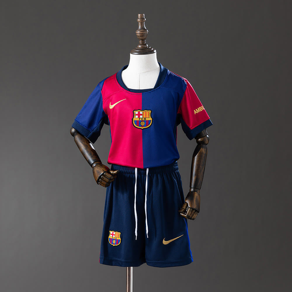 Camisola Barcelona 24/25 Principal Equipamento Infantil Tamanho 16-28