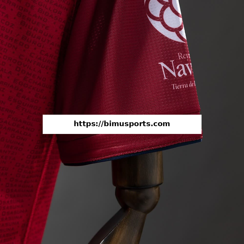 Camisola Retro Osasuna 2005 Vermelho Principal
