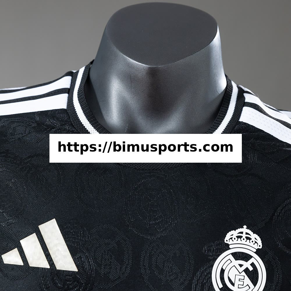 Camisola Real Madrid 26/27 Edição Especial Versão de Jogador - Preto