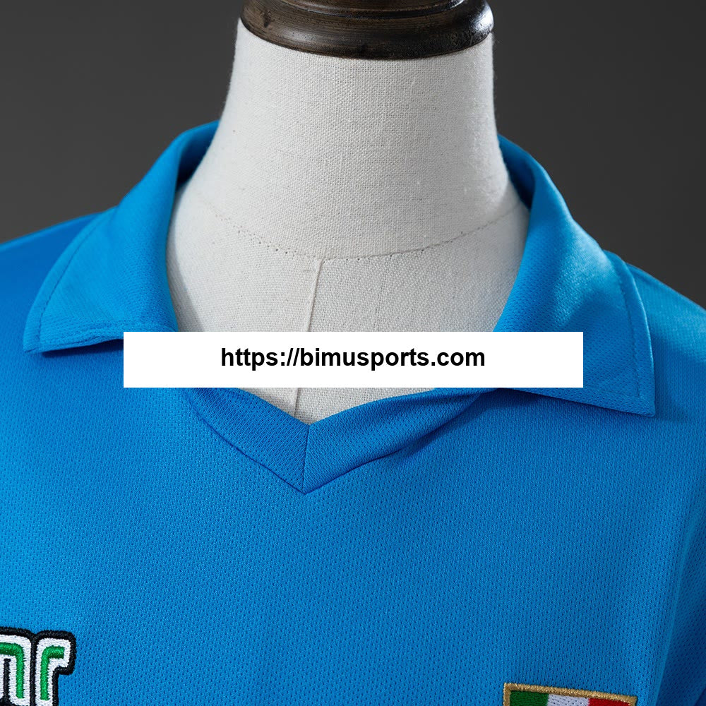Camisola Napoli 87/88 Principal Retro Infantil