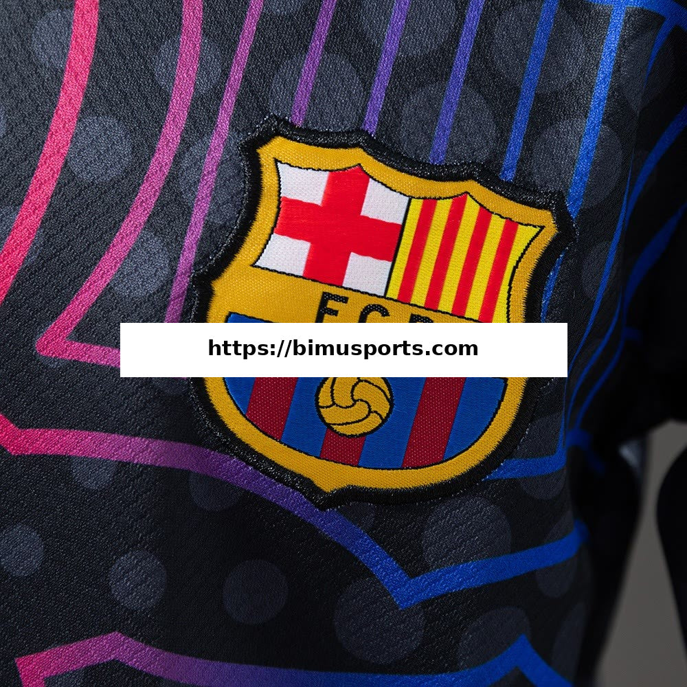 Camisola Barcelona 25/26 Equipamento de Treino Equipamento Infantil