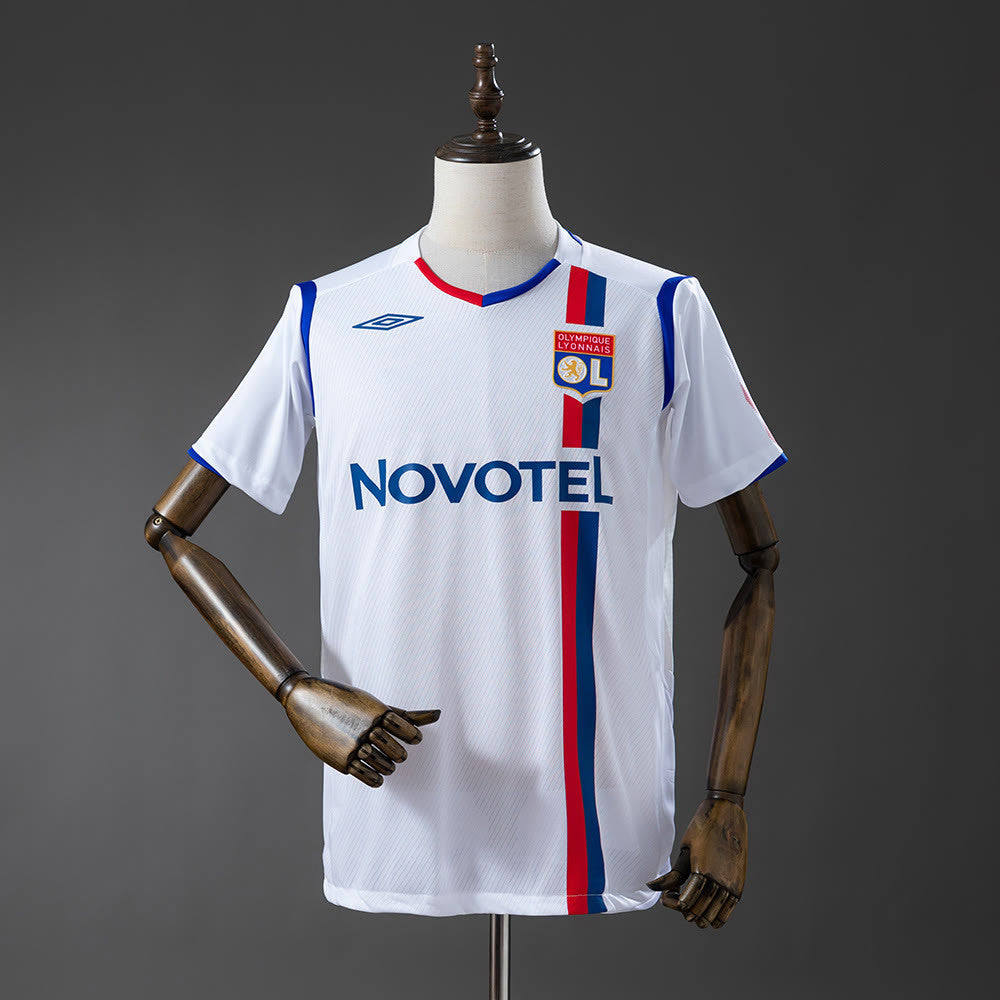 Camisola Olympique Lyonnais 08/09 Principal Retro
