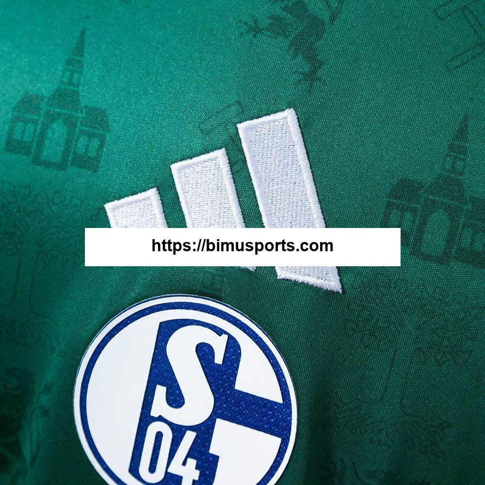 Camisola Schalke 04 25/26 Edição Comemorativa Verde