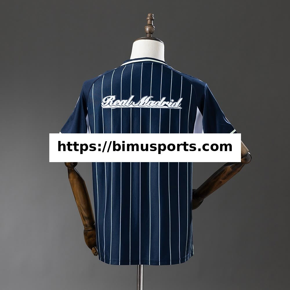 Camisola Real Madrid 25/26 Baseball - Azul-Marinho