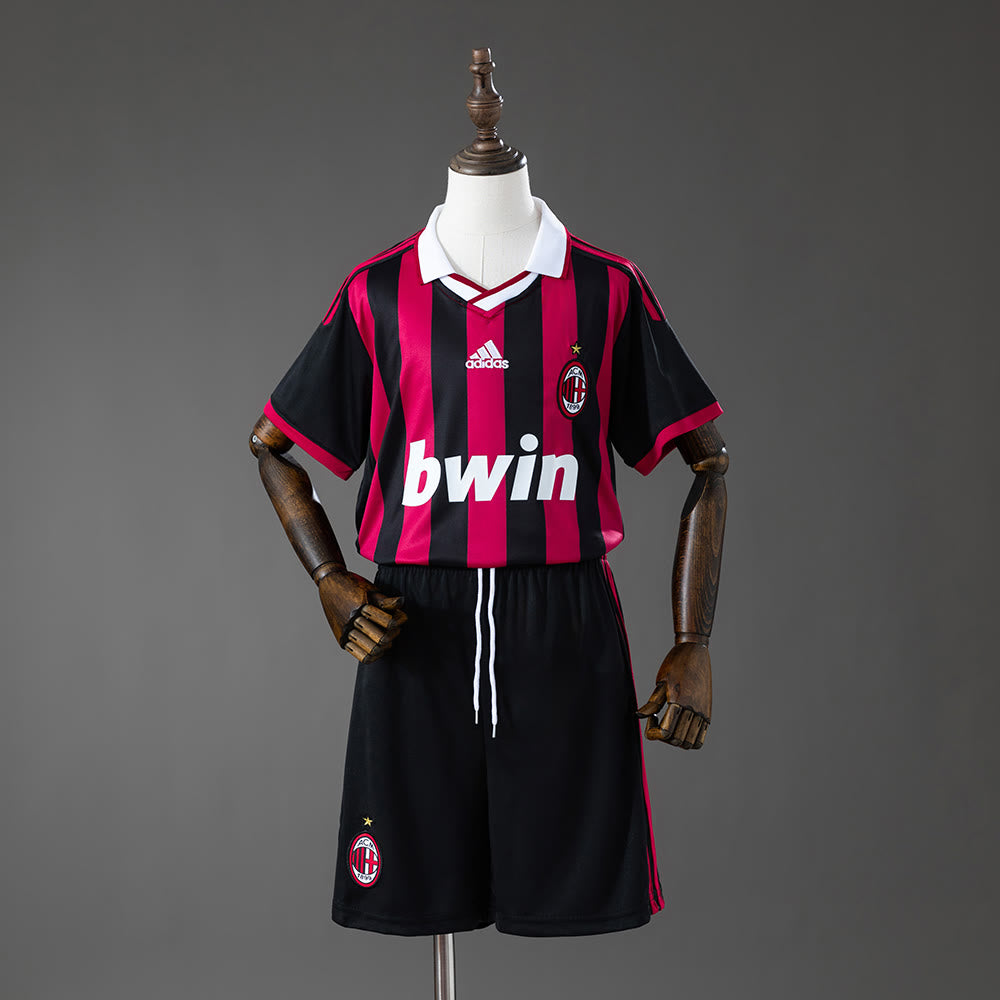 Camisola AC Milan 09/10 Principal Retro Infantil