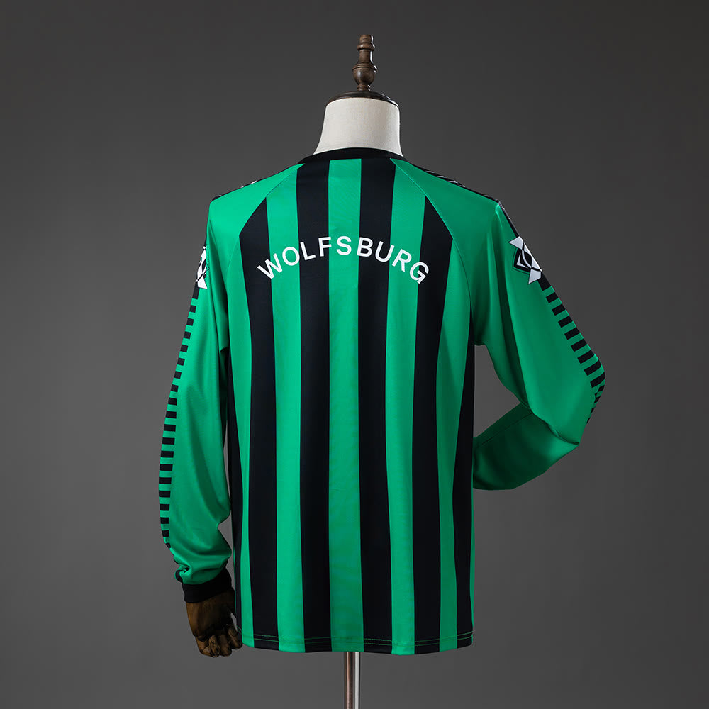 Camisola Wolfsburg 95/96 Alternativo Retro Manga Longa