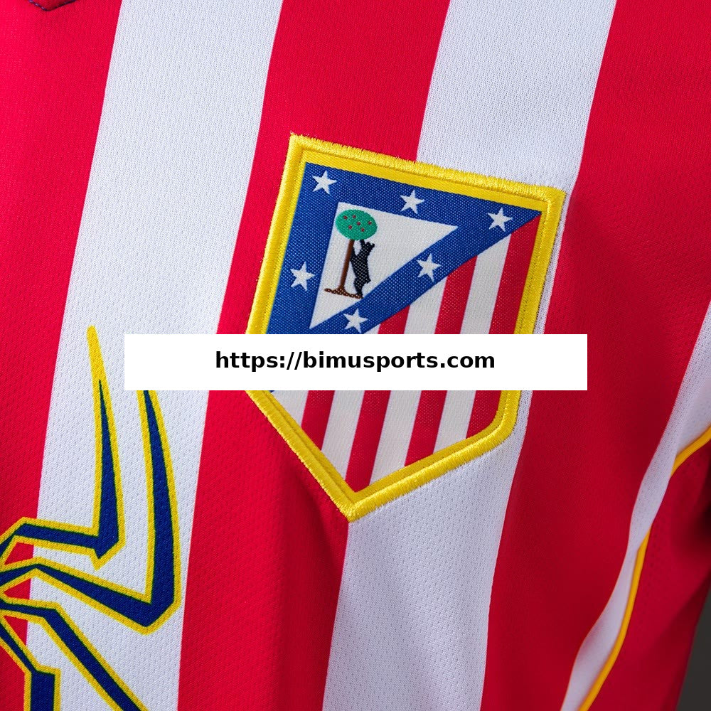 Camisola Atletico Madrid 04/05 Principal Retro de Manga Comprida