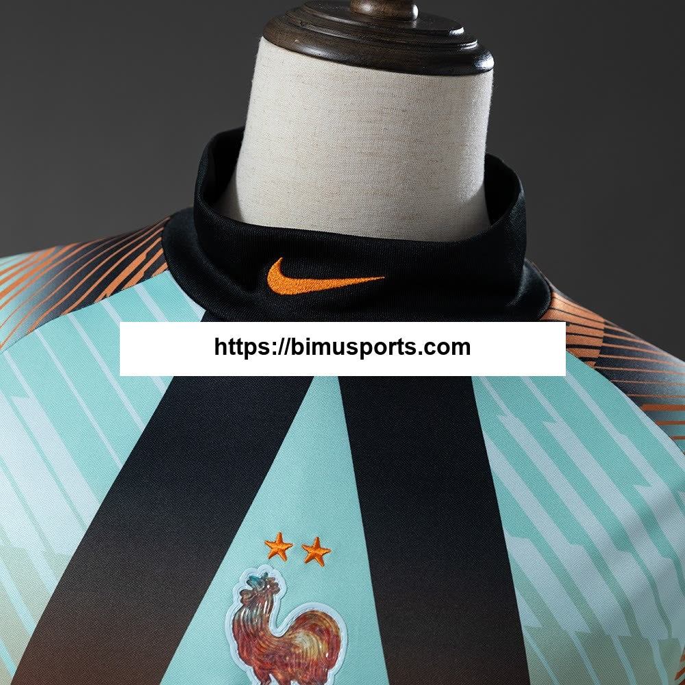 Camisola de manga comprida de goleiro da França 2026