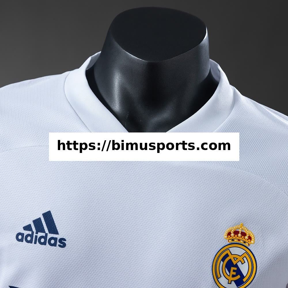 Camisola Real Madrid 2021 Principal Versão de Jogador Retro