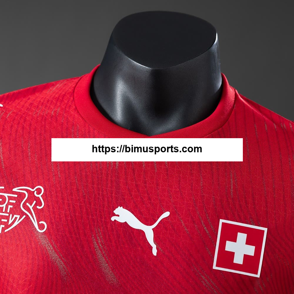 Camisola Suíça 2026 Principal Player Version