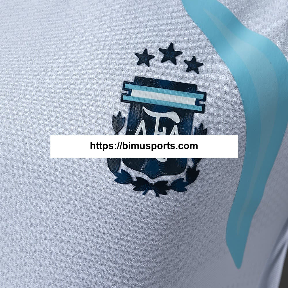 Camisola Argentina 2026 Versão Jogador Treinamento Branca