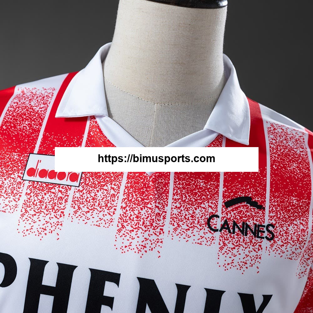 Camisola AS Cannes 91/92 Principal Retro