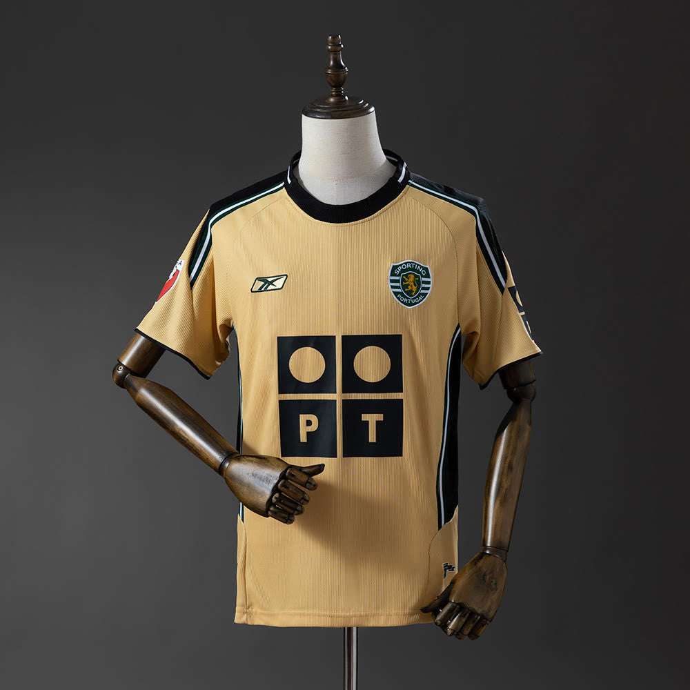Camisola Sporting Lisbon 03/04 visitante retro