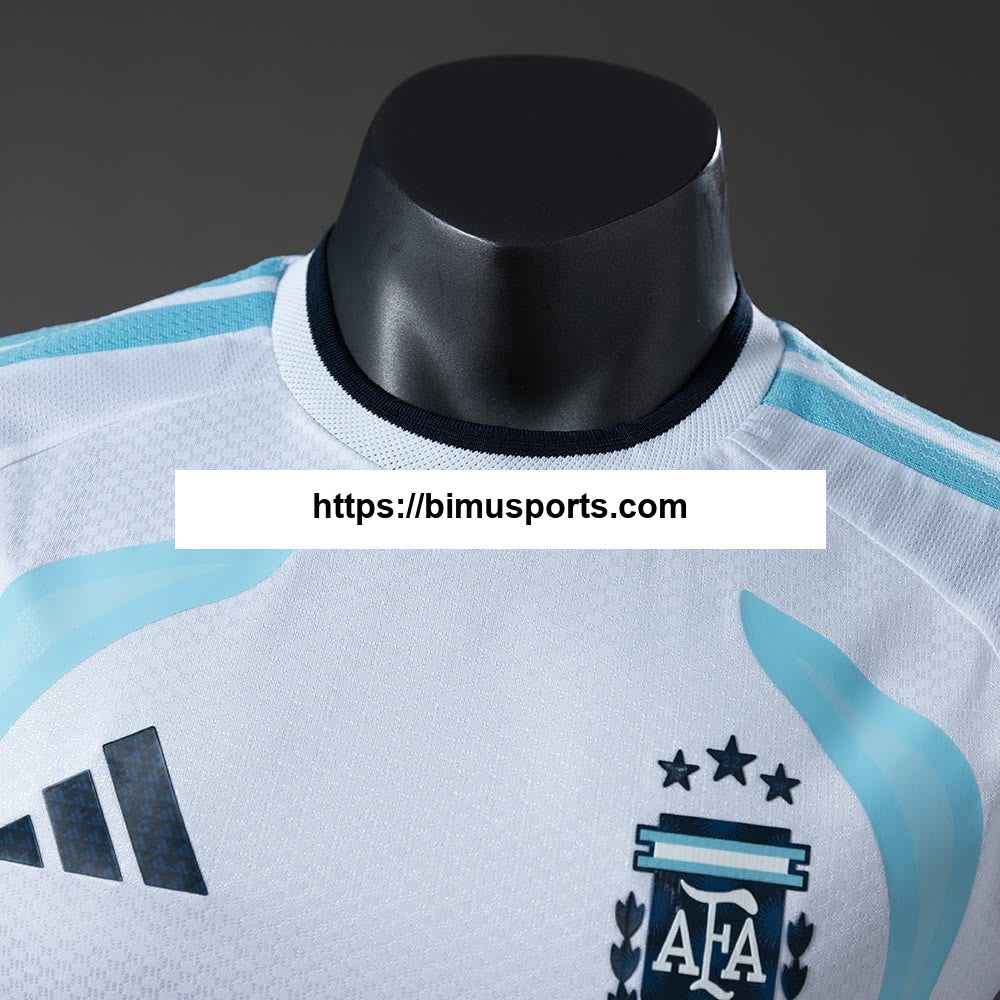 Camisola Argentina 2026 Versão Jogador Treinamento Branca