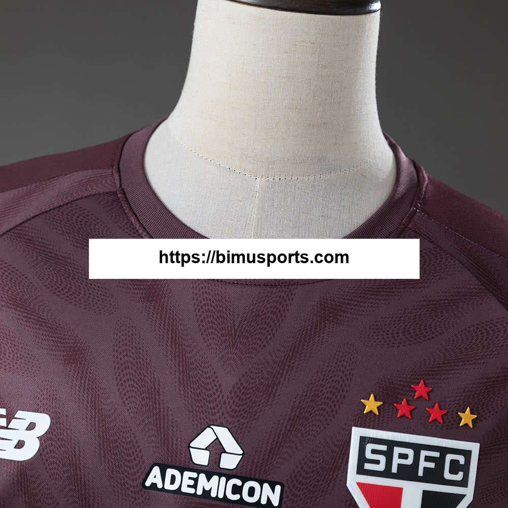 Camisola de Goleiro São Paulo 26/27 - Deep Burgundy