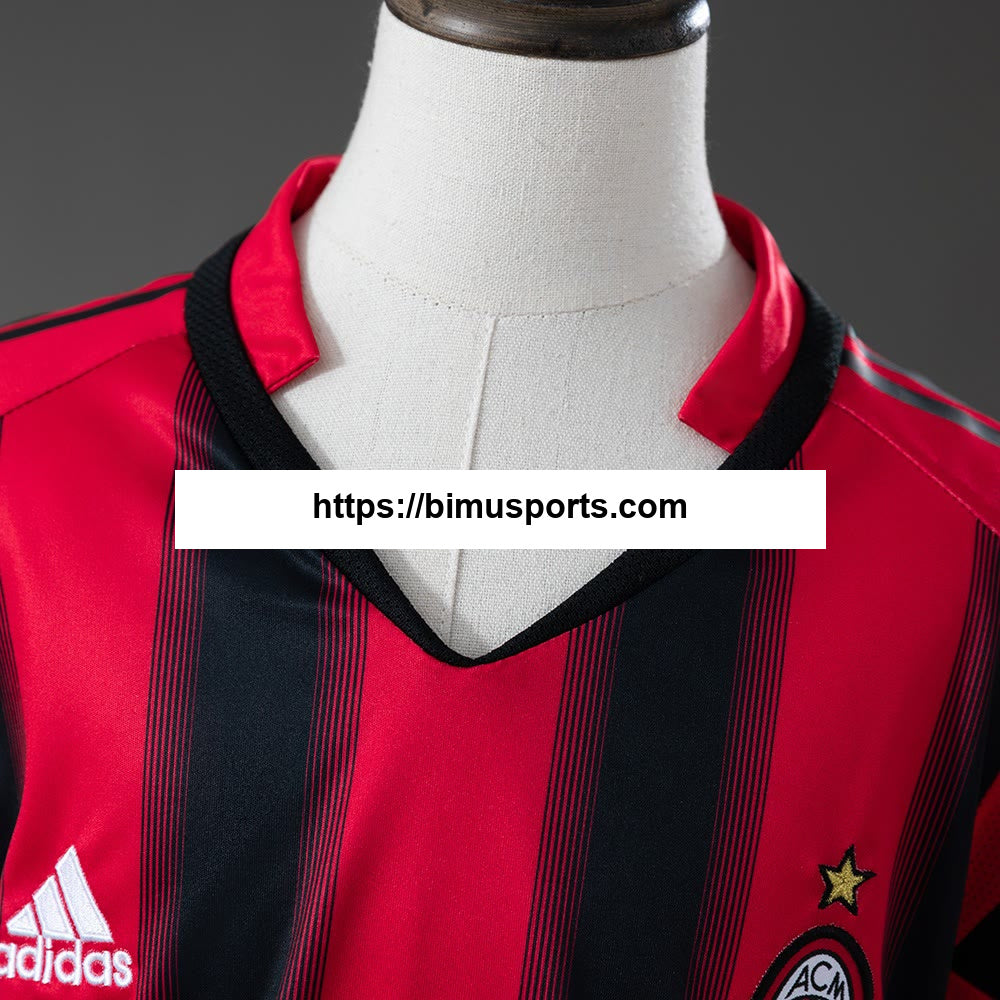 Camisola AC Milan 04/05 Principal Retro Infantil