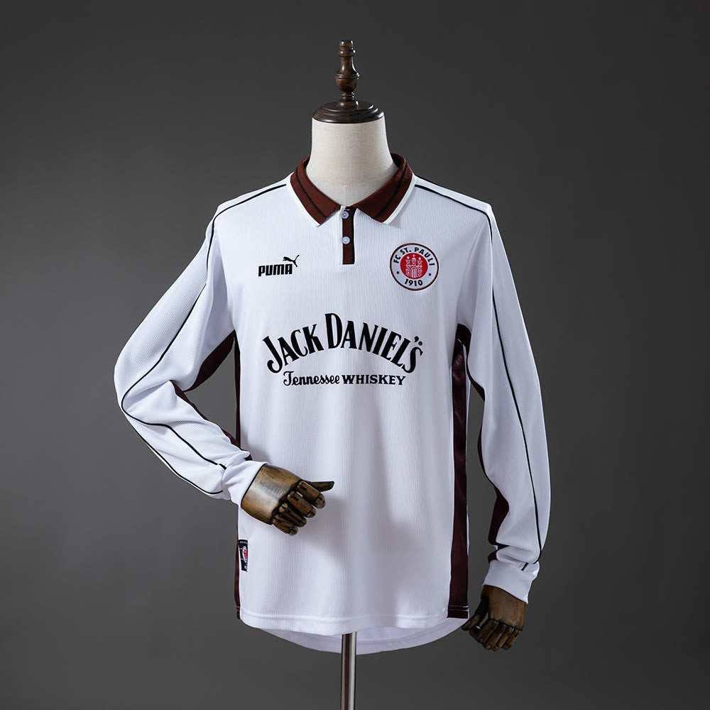 Camisola Pauli 99/00 Principal retrô de manga comprida
