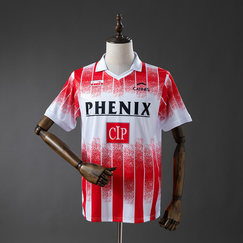 Camisola AS Cannes 91/92 Principal Retro