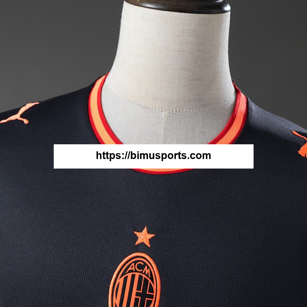 Camisola vazada do AC Milan 26/27 Terceiro Alternativo, tamanhos