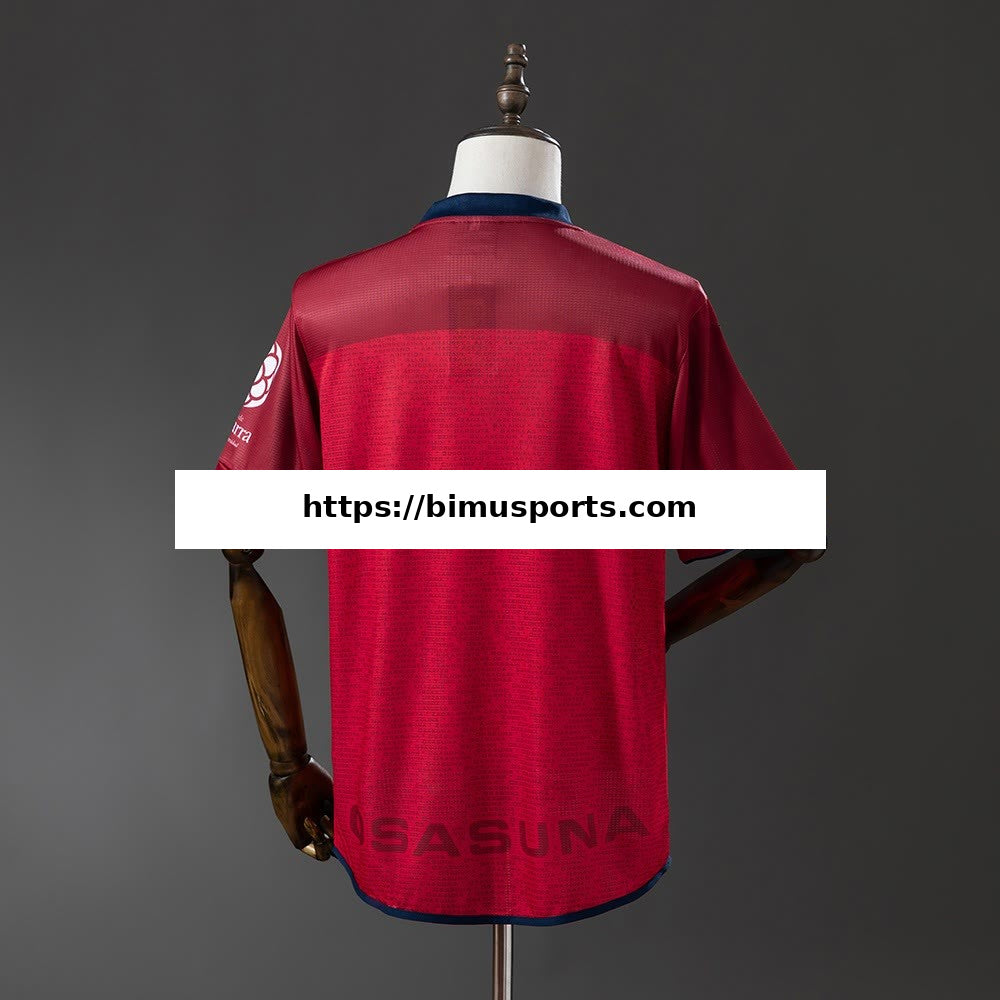 Camisola Retro Osasuna 2005 Vermelho Principal