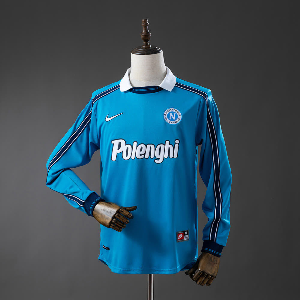 Camisola retrô de manga comprida Principal Napoli 98/99