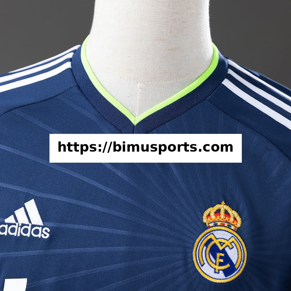 Camisola Real Madrid 10/11 Alternativa Manga Comprida Retro
