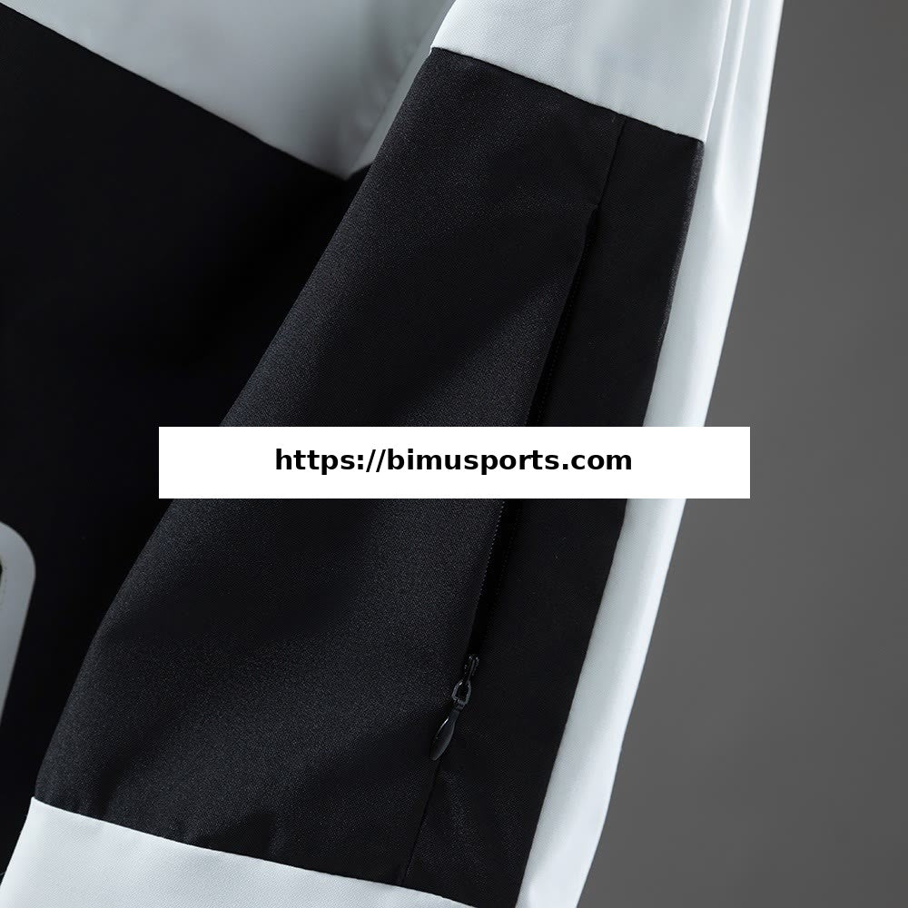 Camisola Real Betis Corta-vento - Preto e Branco