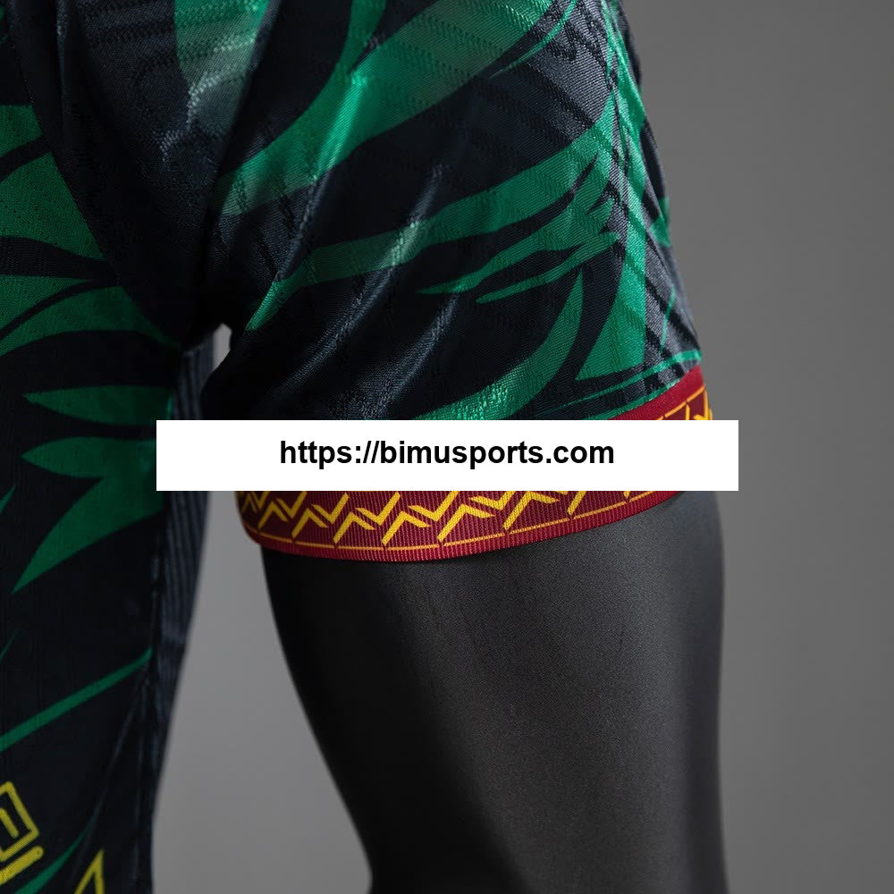 Camisola Mali 25/26 Black Green Player Versão