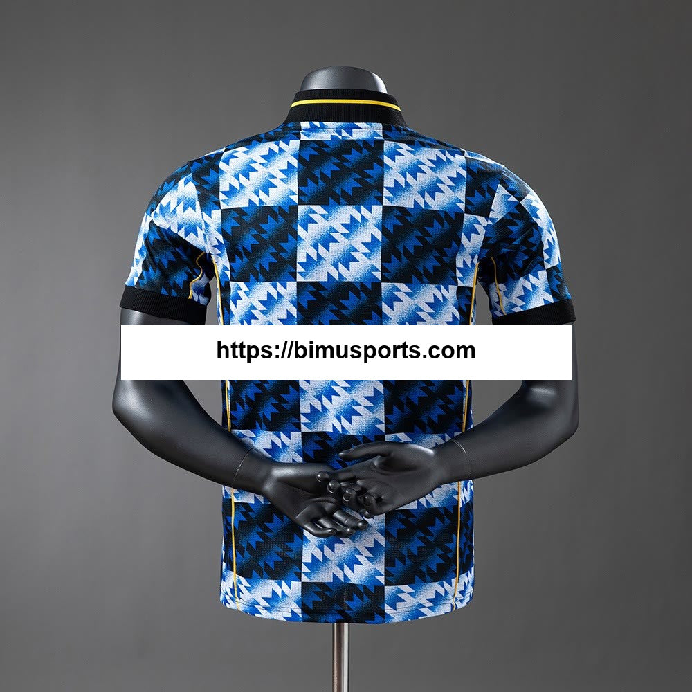Camisola M-U 25/26 Blue Player Version