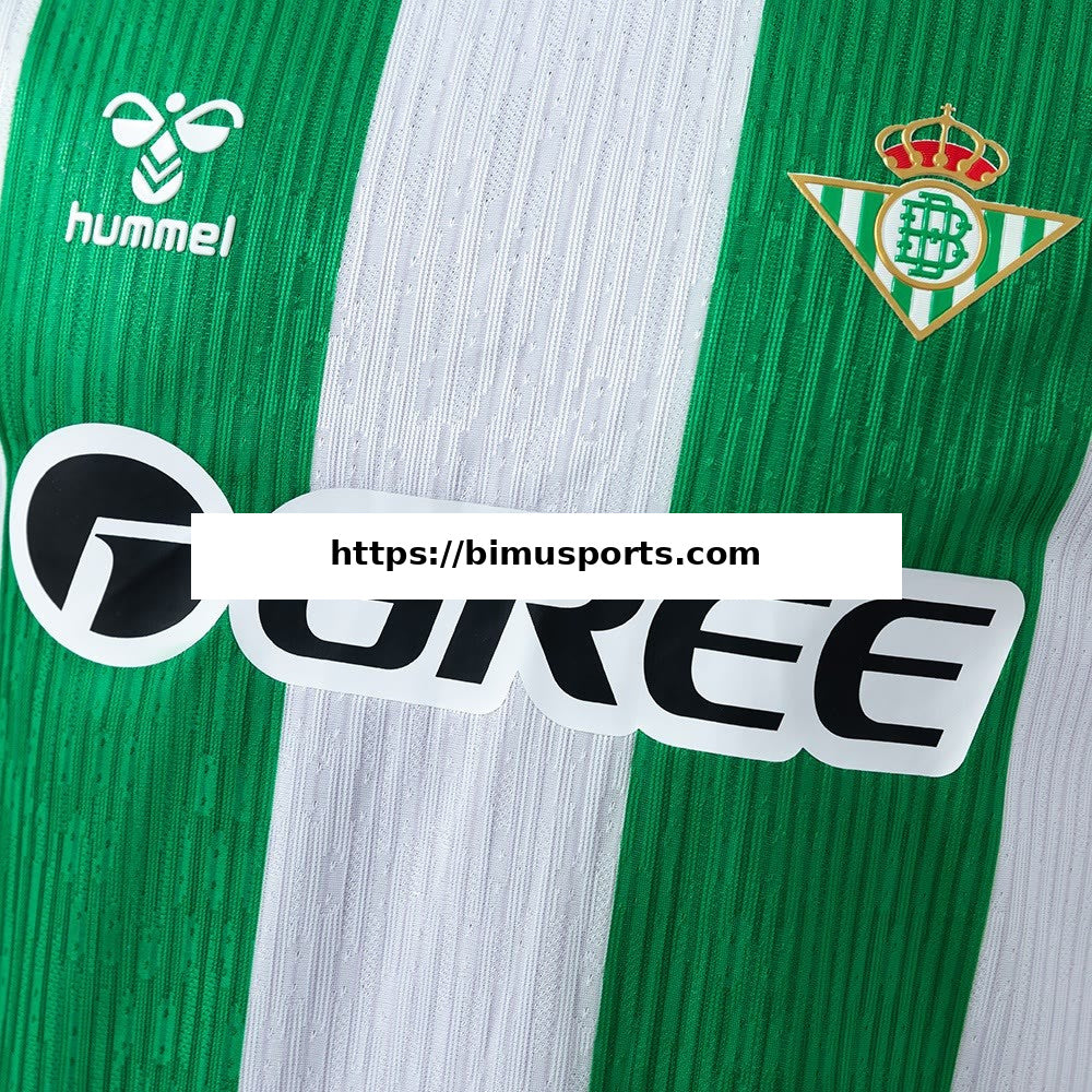 Camisola Real Betis 25/26 Principal Versão de Jogador