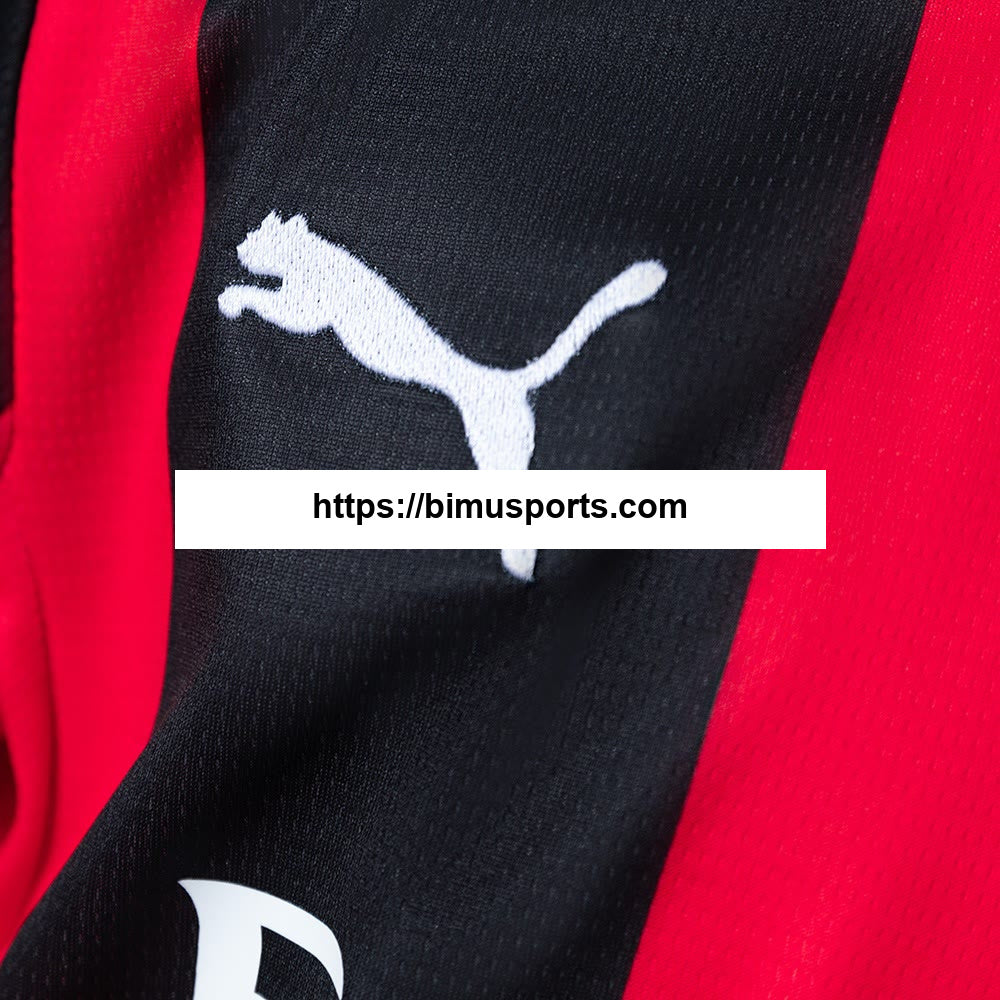 Camisola do kit infantil AC Milan 26/27 Principal