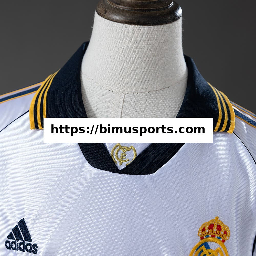 Camisola Real Madrid 98/00 Principal Retro Infantil