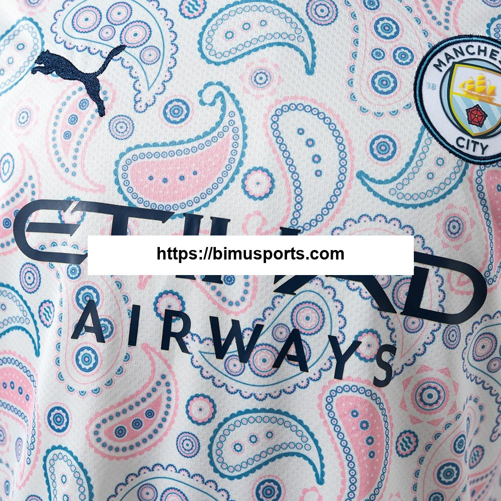 Camisola Manchester City 20/21 Terceiro retrô Alternativo de Principal