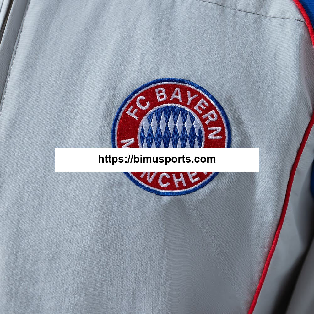Blusão Bayern Munique - Cinza Claro