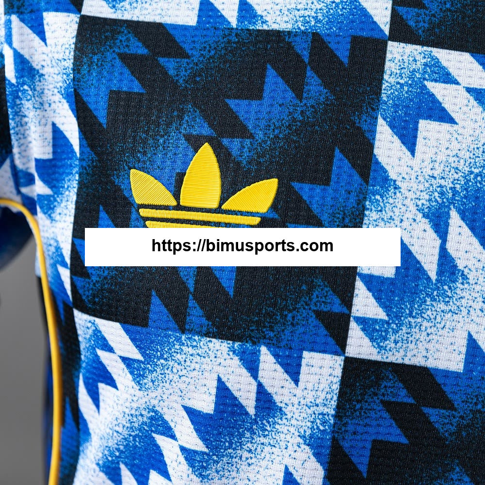 Camisola M-U 25/26 Blue Player Version